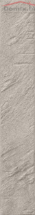 Клинкерная плитка Ceramika Paradyz Carrizo Grey фасад структура матовая (6,6x40)